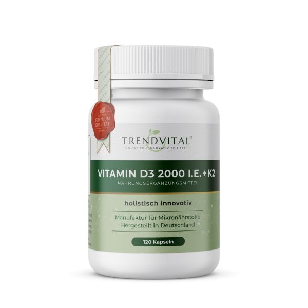 Vitamin D3 2.000 I.E. + K2